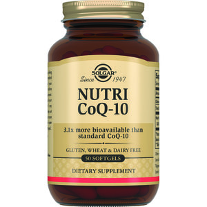 Нутрикоензим Q-10 SOLGAR (Солгар) капсули флакон 50 шт
