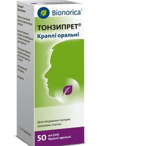Тонзипрет капли орал. фл. 50мл