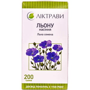 Льону насіння пачка 200 г