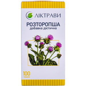 Расторопши плоды измельченные пачка 100 г