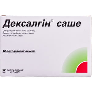 Дексалгин саше гранулы д/орал. р-ра 25мг пакет №10