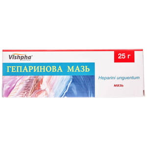 Гепаринова мазь туба 25г