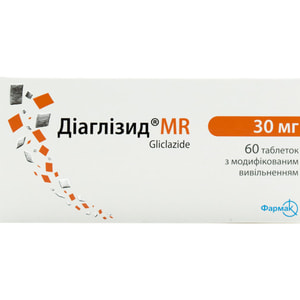 Диаглизид MR табл. 30мг №60