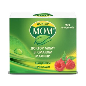 Доктор Мом леденцы малина №20