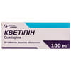 Кветипин табл. п/о 100мг №30