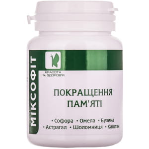 Диетическая добавка комплексного действия Миксофит ENJEE (Энжи) Улучшение памяти таблетки по 0,45 г банка 45 шт