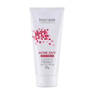 Гель очищуючий BIOTRADE Acne Out (Біотрейд Акне Аут) проти вугрового висипу Кисневе вмивання 200 мл