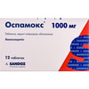 Оспамокс табл. в/о 1000мг №12