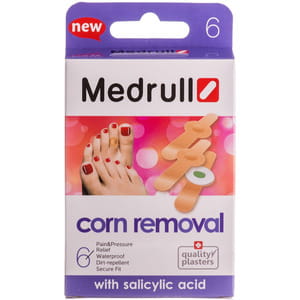 Пластир медичний Medrull (Медрул) мозольний 6 шт