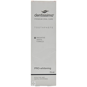 Зубна паста DENTISSIMO (Дентиссімо) Pro-Whitening (Про Вайтенінг) Про-відбілююча 75 мл