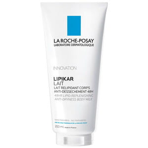 Молочко для тіла La Roche-Posay (Ля Рош-Позе) Ліпікар засіб ліпідовідновлюючий зволожуючий для сухої, дуже сухої шкіри немовлят, дітей, дорослих 200мл