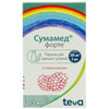 Сумамед форте пор. д/орал. сусп. малина 200мг/5мл фл. 37,5мл (1500мг) №1