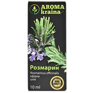 Масло эфирное AROMA KRAINA (Арома краина) Розмарин 10 мл
