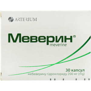 Меверин капс. 200мг №30