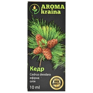 Масло эфирное AROMA KRAINA (Арома краина) Кедр 10 мл