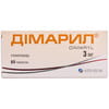 Димарил табл. 3мг №60