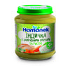 Пюре м'ясо-овочеве дитяче HAMANEK (Хаманек) Індичка з запеченими овочами та рисом з 4-х місяців 190 г