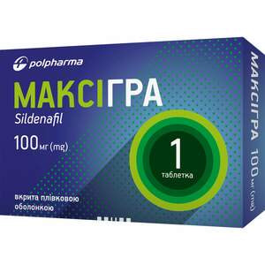 Максігра табл. в/о 100мг №1