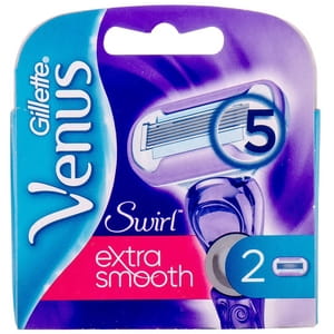 Касети змінні для гоління GILLETTE (Жіллет) Venus (Венус) Swirl  2шт