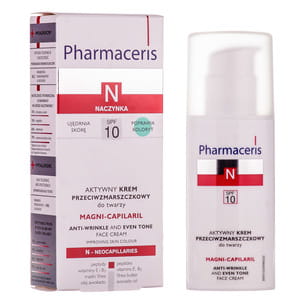 Крем для лица PHARMACERIS (Фармацерис) N Magni-Capilaril (Магни-капилярил) активный против морщин заметные капилляры 50 мл