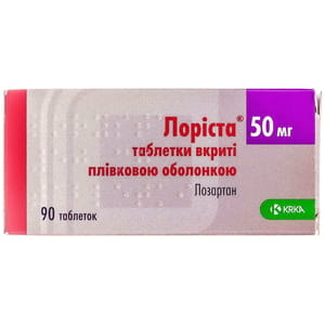 Лориста табл. п/о 50мг №90