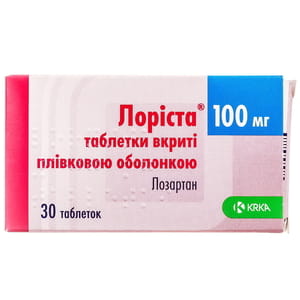 Лоріста табл. в/о 100мг №30