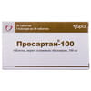Пресартан-100 табл. в/о 100мг №30