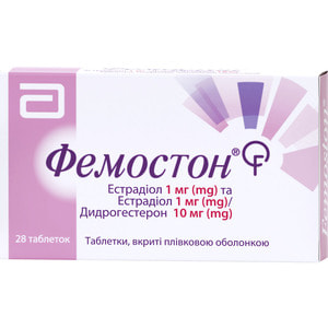 Фемостон табл. п/о 1мг/10мг №28