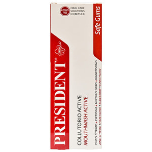 Ополаскиватель для полости рта PRESIDENT (Президент) Active (Актив) 250 мл