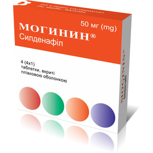 Могинин табл. в/о 50мг №4