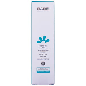 Крем для обличчя BABE LABORATORIOS (Бабе Лабораторіос) живильний зволожуючий для нормальної та комбінованої шкіри 24 години зволоження з SPF 20 50 мл
