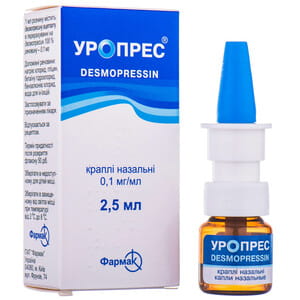 Уропрес крап. назал. 0,1мг/мл фл. 2,5мл