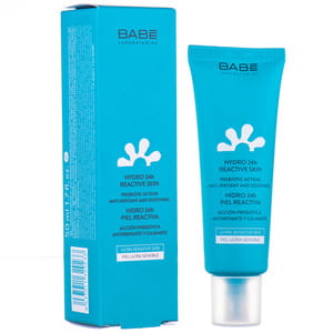 Крем для обличчя BABE LABORATORIOS (Бабе Лабораторіос) для чутливої шкіри зволожуючий 50 мл