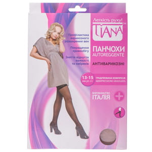 Панчохи антиварикозні TIANA 835 (Тіана) 13-15мм рт ст 70 den розмір 2 бежеві
