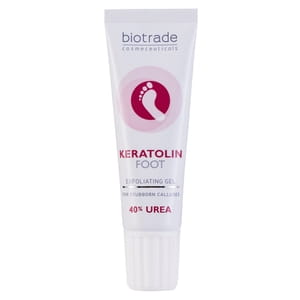 Гель для локтей, колен и пяток BIOTRADE Keratolin foot (Биотрейд Кератолин фут) 40% мочевины 15 мл
