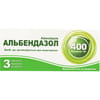 Альбендазол табл. д/жув 400мг №3