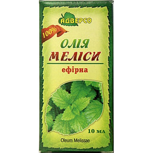 Эфирное масло Адверсо Мелиссовое 10 мл