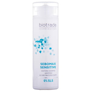 Шампунь BIOTRADE Sebomax Sensitive (Біотрейд Себомакс сенситив) для чутливої шкіри голови 200 мл