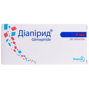 Диапирид табл. 4мг №60