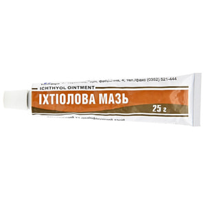 Ихтиоловая мазь 10% туба 25г