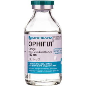 Орнігіл р-н д/інф. 5мг/мл пляш. 100 мл