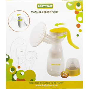Молоковідсмоктувач механічний BABY TEAM (Бебі Тім) артикул 0010