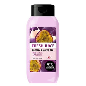 Крем-гель для душа FRESH JUICE (Фреш Джус) Passion fruit & Magnolia Маракуйя и магнолия 400 мл