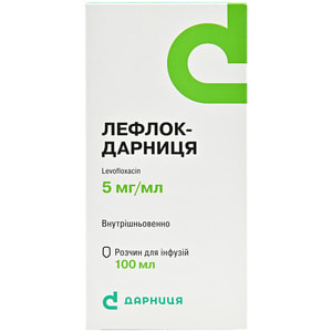 Лефлок-Дарниця р-н д/інф. 5мг/мл фл. 100мл №1