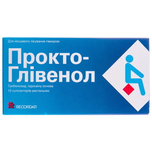 Прокто-Гливенол супп. ректал. №10