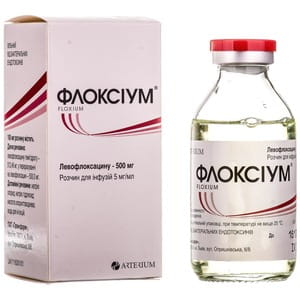Флоксіум р-н д/інф. 5мг/мл пляш. 100мл