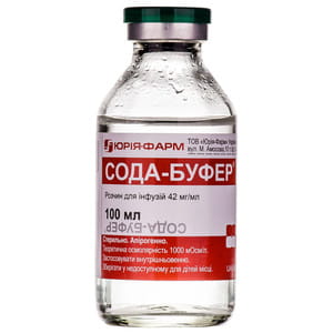 Сода-буфер р-н д/інф. 42мг/мл пляш. 100мл