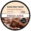 Скраб для тіла FRESH JUICЕ(Фреш джус) цукровий Chocolate & Marzipan (Шоколад та марципан) 225 мл