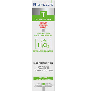 Гель для обличчя PHARMACERIS (Фармацеріс) T Medi Acne-Pointgel для точкового лікування мікро запалень с 2% H2O2 10 мл