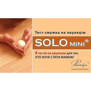 Тест для визначення овуляції SOLO Mini (Соло міні) 5 шт